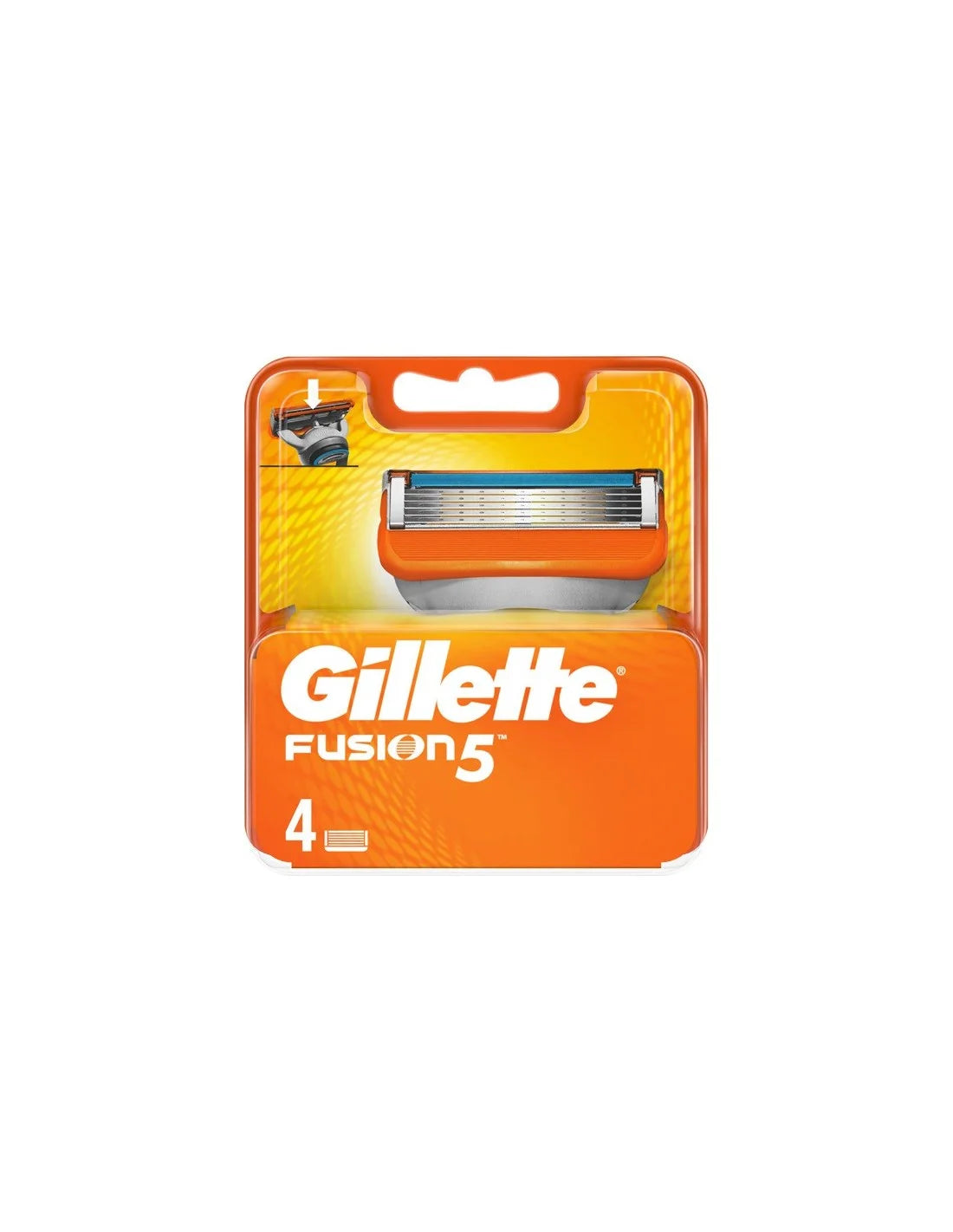 Gillette Fusion 5 Cuchillas Pack Recambio 5 Hojas 4un