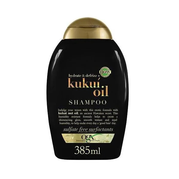Ogx Kukui Oil Anti-Frizz Hair Shampoo 385ml - By Mio Perfumería