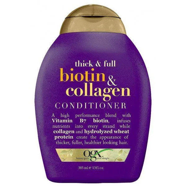 Ogx Biotin y Collagen Hair Conditioner 385ml - By Mio Perfumería