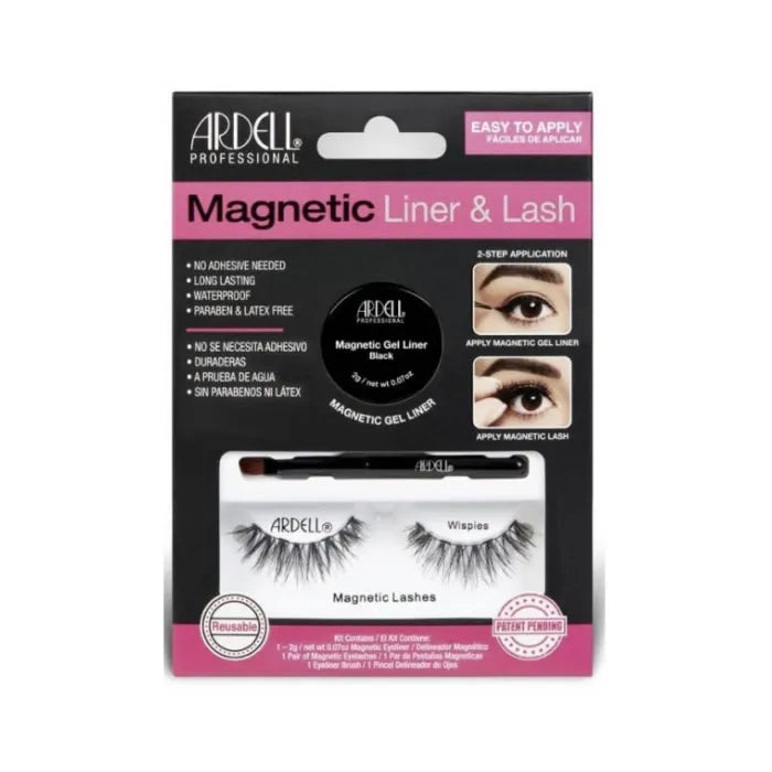 Ardell Magnetic Liner & Lash False Eyelashes Wispies - By Mio Perfumería