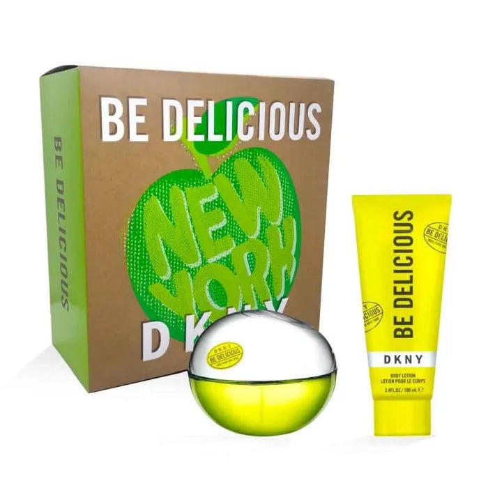 DKNY Be Delicious Eau De Perfume Spray 100ml Set 2 Pieces - By Mio Perfumería