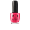 Opi Nail Lacquer Esmalte De Uñas Duración Hasta 7 Días Charged Up Cherry 15ml - By Mio Perfumería