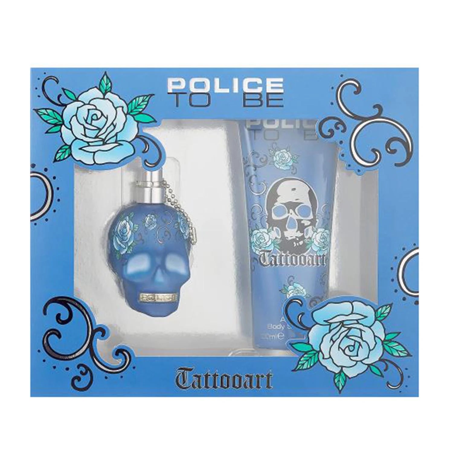 Police to Be Tattooart Eau De Parfum 40ml Spray Locion Corporal Perfumada 200ml - By Mio Perfumería