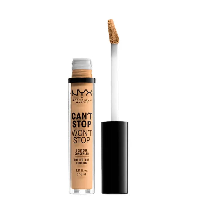 Nyx Can´t Stop Won´t Stop Full Coverage Contour Concealer True Beige 3,5ml - By Mio Perfumería