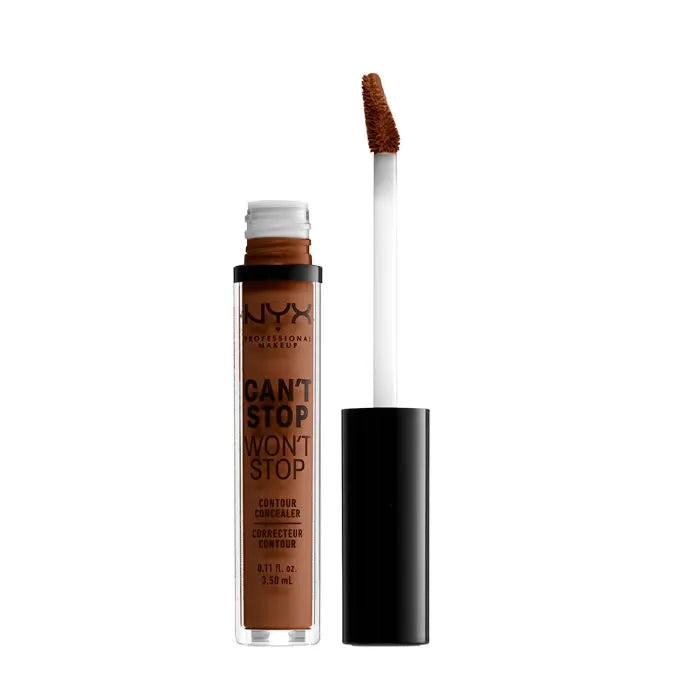 Nyx Can´t Stop Won´t Stop Full Coverage Contour Concealer Mocha 3,5ml - By Mio Perfumería