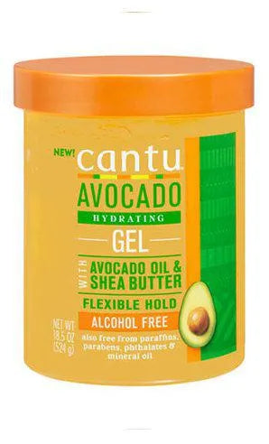 Cantu Avocado Hydrating Gel 524g - By Mio Perfumería