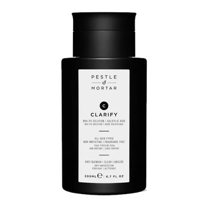 Pestle&Mortar Clarify 2% BHA Salicylic Toner 200ml - By Mio Perfumería