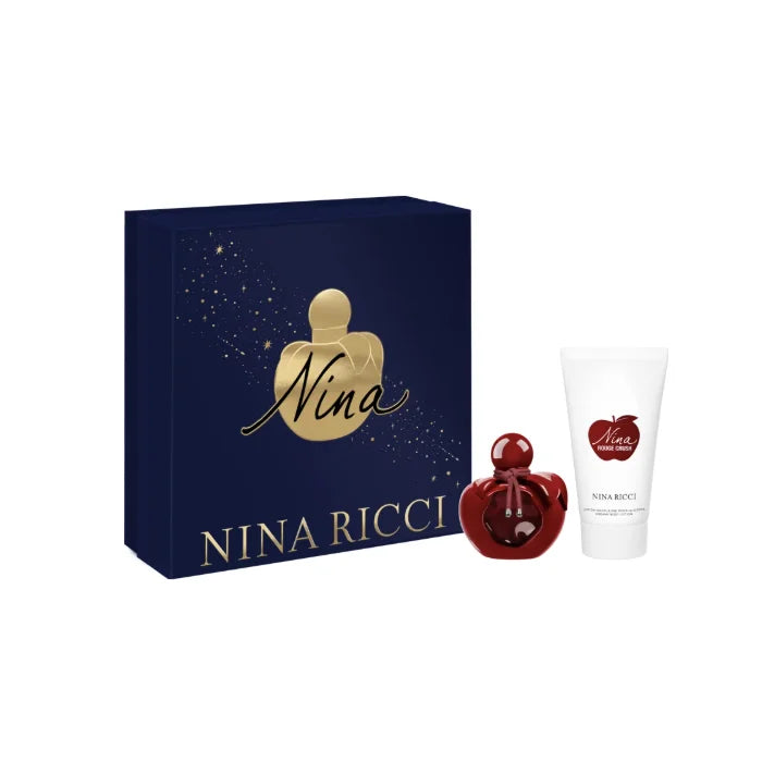 Nina Ricci Nina Rouge Crush Eau De Parfum Spray 50ml Set 2 Pieces - By Mio Perfumería