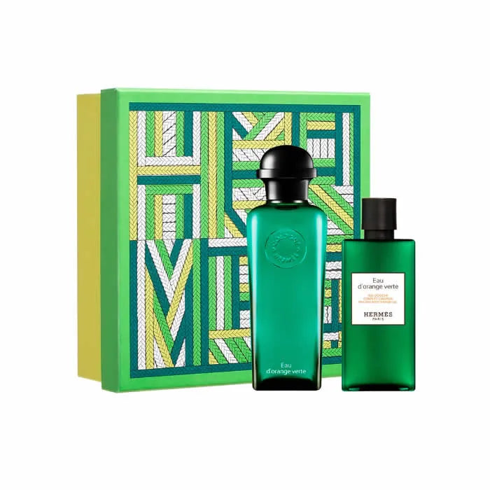 Hermès Eau D'Orange Verte Eau De Cologne Spray 100ml Set 2 Pieces - By Mio Perfumería