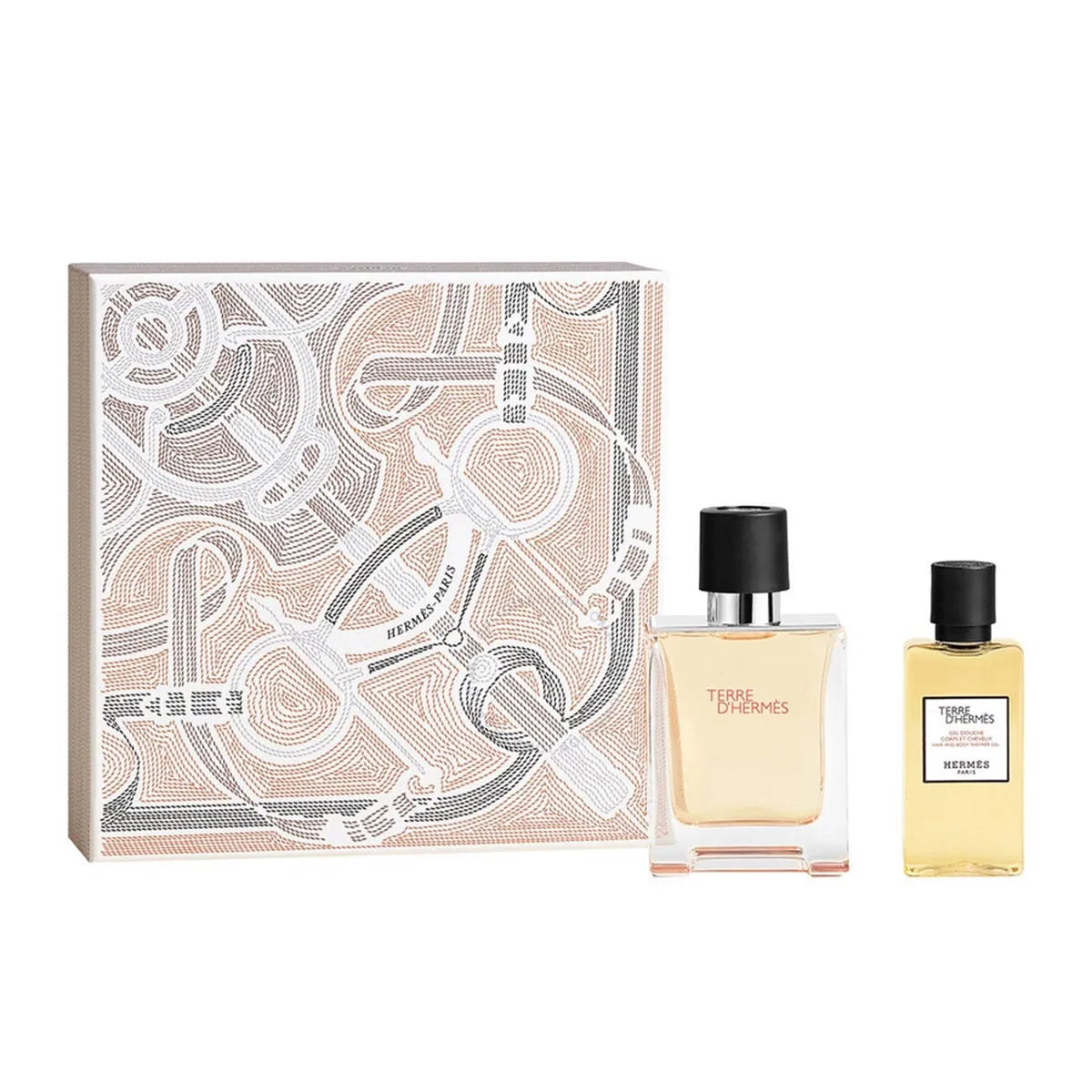 Hermès Hermes Terre Dhermes Eau De Toilette Pour Homme 50ml Spray Gel De Baño 40ml - By Mio Perfumería