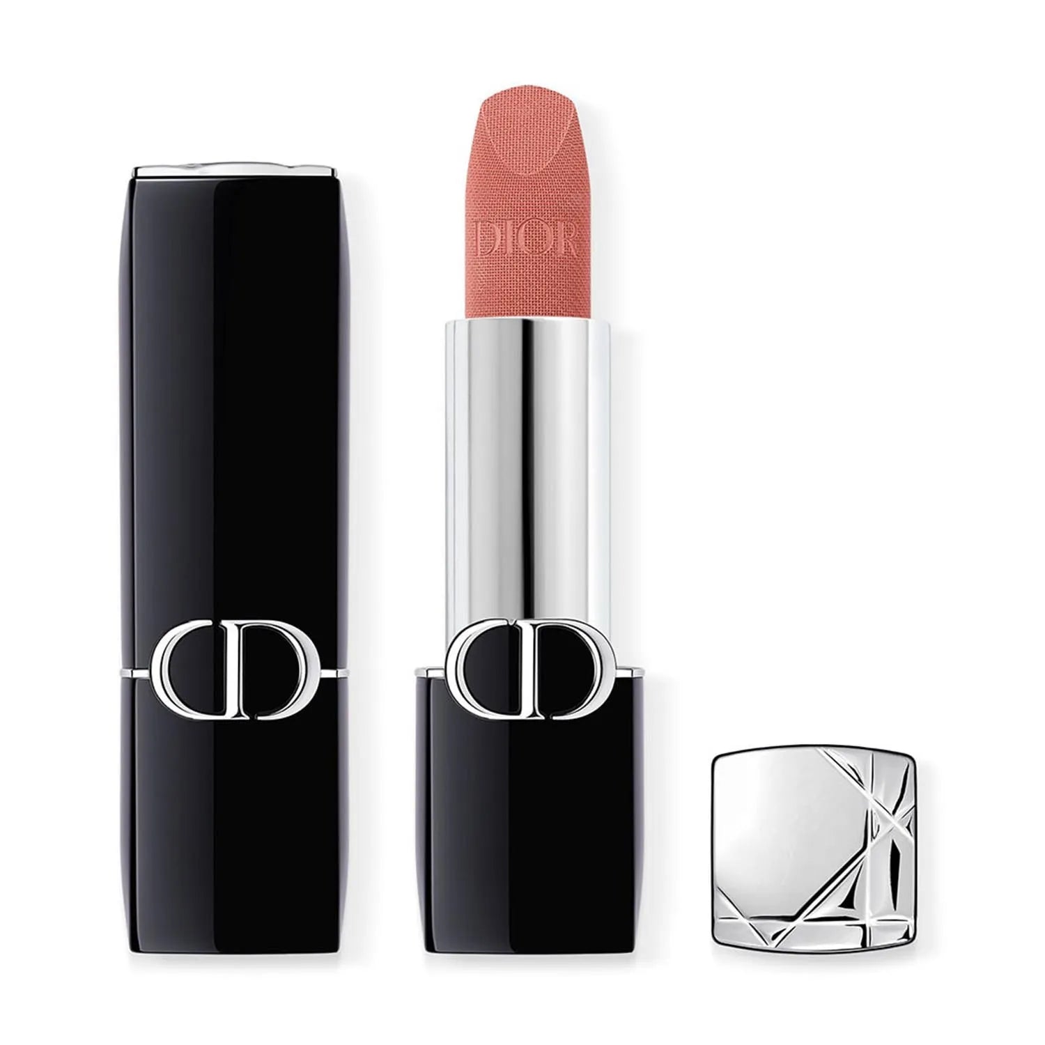 Dior Rouge Dior Barra De Labios 100 Nude Look Velvet 30ml - By Mio Perfumería