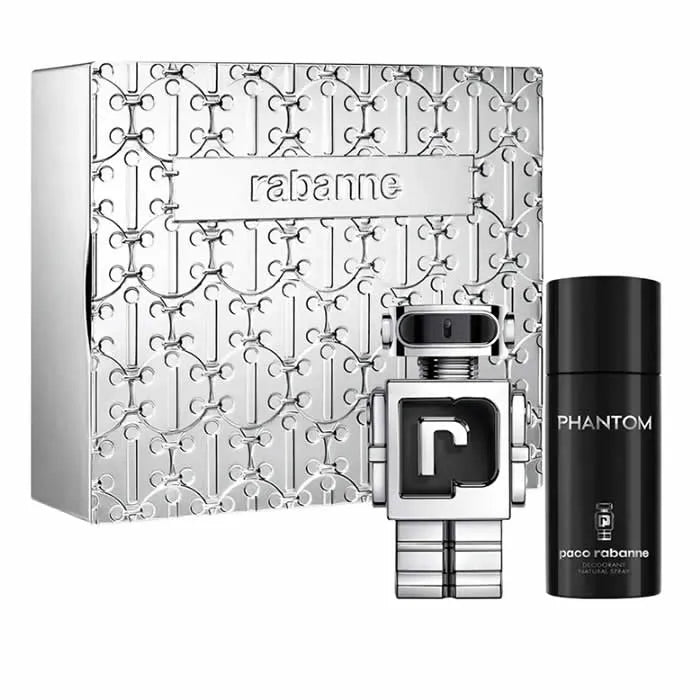 Paco Rabanne Phantom Eau De Toilette Spray 100ml Set 2 Pieces - By Mio Perfumería