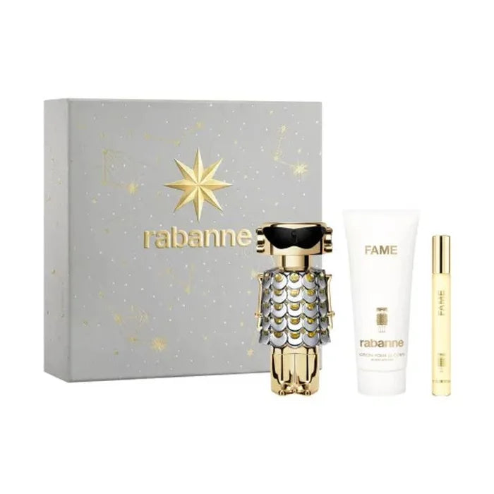 Rabanne Fame Eau De Perfume Spray 80ml Set 3 Pieces - By Mio Perfumería