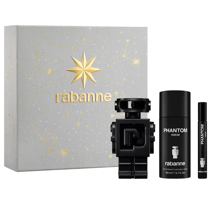 Rabanne Phantom Eau De Parfum Spray 100ml Set 3 Pieces - By Mio Perfumería