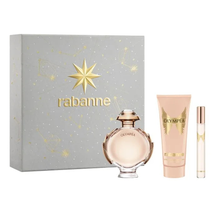 Rabanne Olympéa Eau De Perfume Spray 80ml Set 3 Pieces - By Mio Perfumería