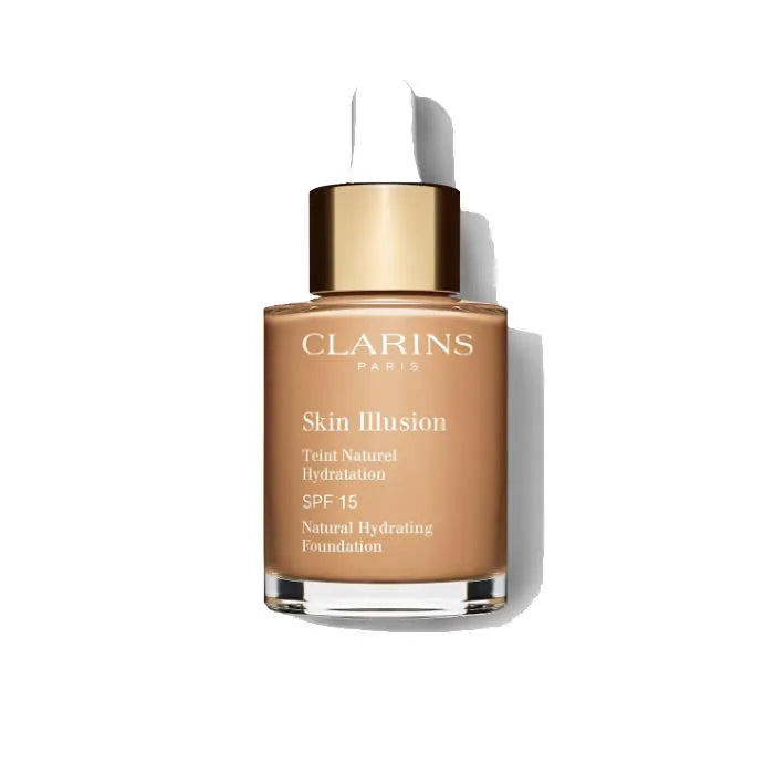 Clarins Skin Illusion Natural Hydrating Foundation Spf15 111 Auburn 30ml - By Mio Perfumería