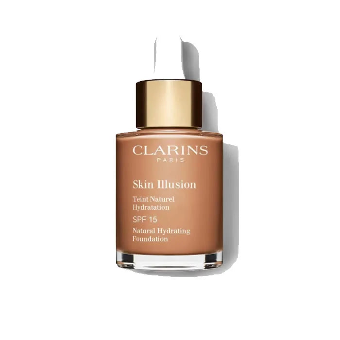 Clarins Skin Illusion Natural Hydrating Foundation Spf15 112.3 Sandalwood 30ml - By Mio Perfumería