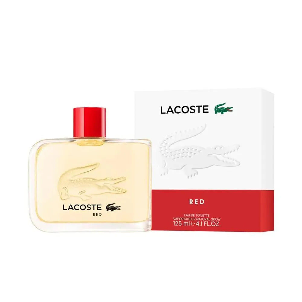 Lacoste Red Edt 125ml Spray - By Mio Perfumería