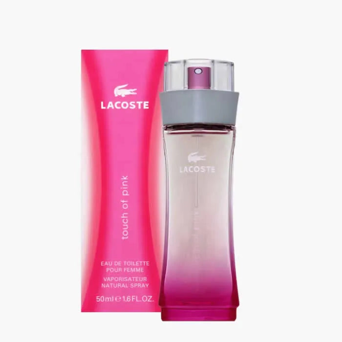 Lacoste Touch Of Pink Eau De Toilette Spray 50ml - By Mio Perfumería