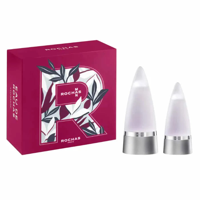 Rochas Man Eau De Toilette Spray 100ml Set 2 Pieces - By Mio Perfumería