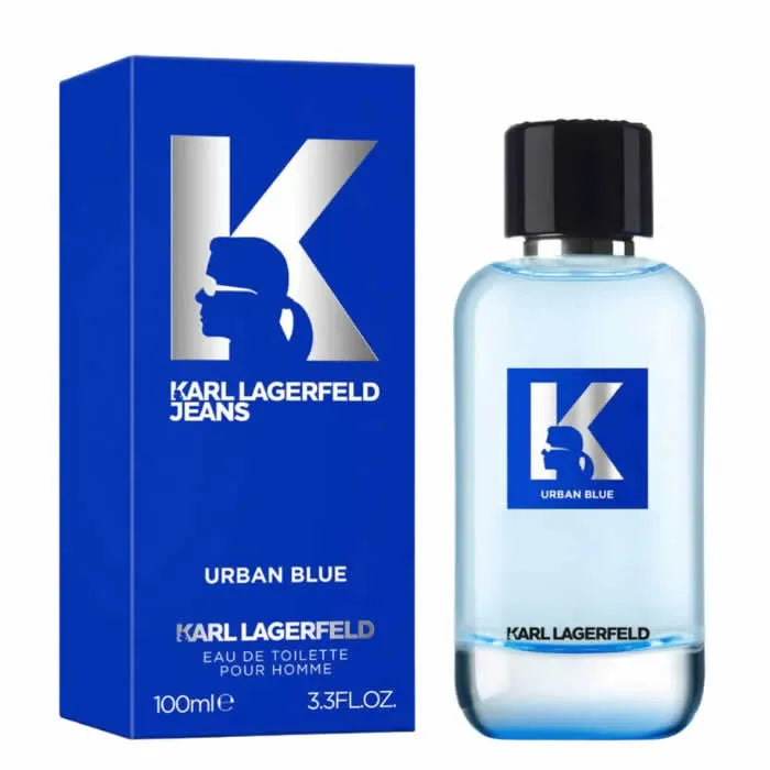 Karl Lagerfeld Jeans Urban Blue Eau De Toilette Spray 100ml - By Mio Perfumería