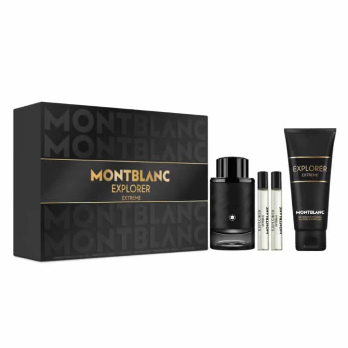 Montblanc Explorer Extreme Eau De Parfum Spray 100ml Set 4 Pieces - By Mio Perfumería