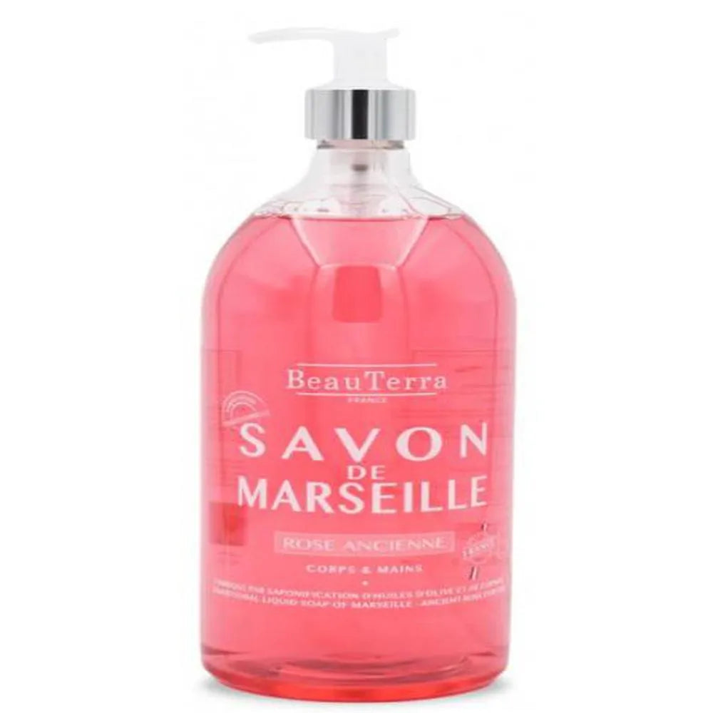 Beauterra Marseille Jabón Rosa Antigua 1000ml - By Mio Perfumería