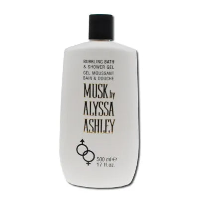 Alyssa Ashley Musk Bubbling Bath and Shower Gel 500ml - By Mio Perfumería