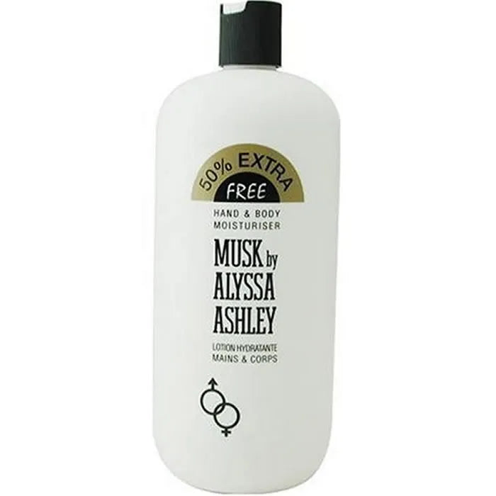 Alyssa Ashley Musk Hand and Body Moisturiser 500ml - By Mio Perfumería