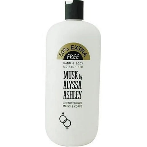 Alyssa Ashley Musk Hand and Body Moisturiser 500ml - By Mio Perfumería