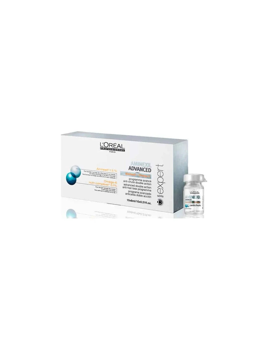 L'oreal Professionnel Aminexil Advanced Ampollas Enriquecidas Con Activos Dermatológicos Para Cabello 10 X 6ml - By Mio Perfumería