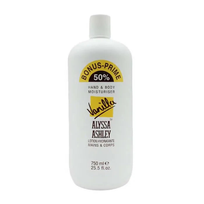 Alyssa Ashley Vanilla Hand And Body Moisturizer 750ml - By Mio Perfumería