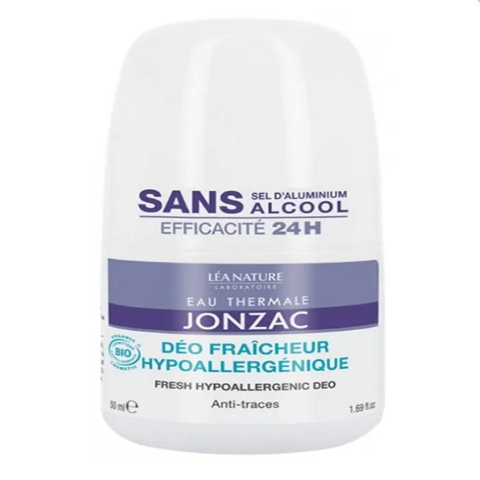 Jonzac Hypoallergenic Deodorant 50ml - By Mio Perfumería