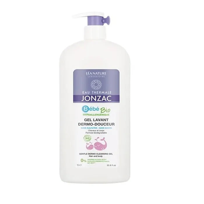 Jonzac Bébé Bio Gentle Dermo-Cleansing Gel 1L - By Mio Perfumería