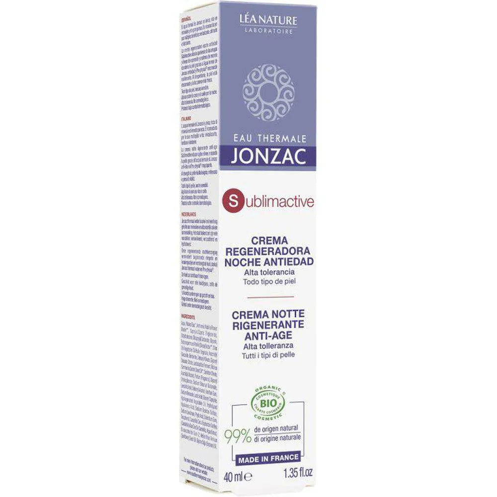 Jonzac Crema Noche Anti-Edad 40ml - By Mio Perfumería