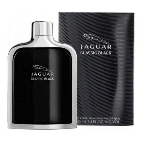 Jaguar Classic Black Eau De Toilette Spray 100ml - By Mio Perfumería