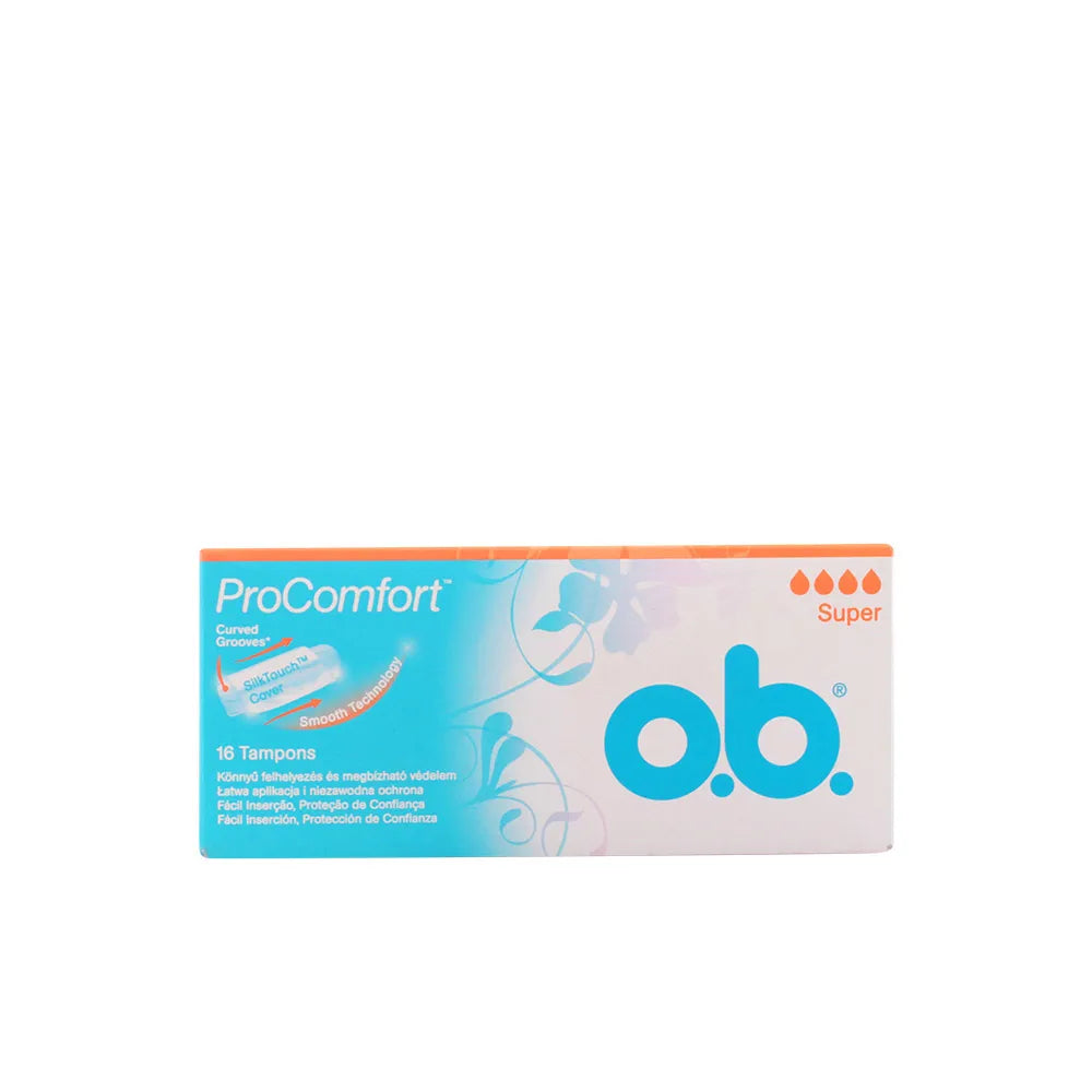 O.B. Pro Comfort Tampons Super 16 Units - By Mio Perfumería