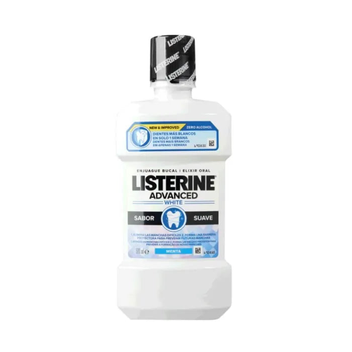 Listerine Advanced White Mouthwash 500ml - By Mio Perfumería