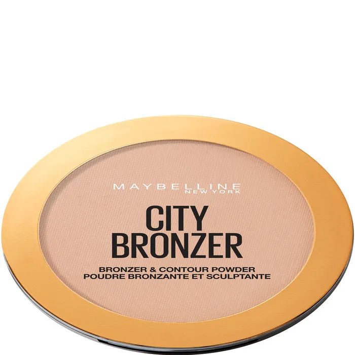Maybelline City Bronzer & Contour Powder Makeup 250 Warm Medium 8g - By Mio Perfumería