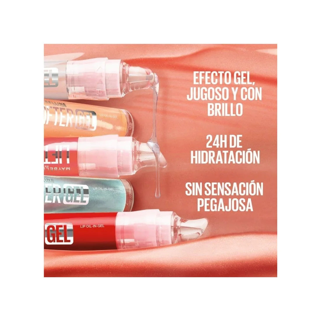Maybelline Lifter Gel Labial 004-Sugar Spritz 6,6ml