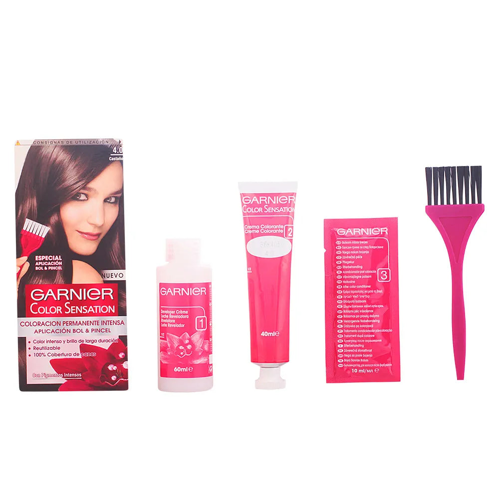 Garnier Color Sensation 4 Brown - By Mio Perfumería