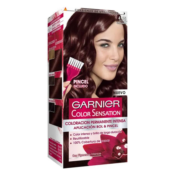 Garnier Color Sensation 4.15 Chocolate - By Mio Perfumería