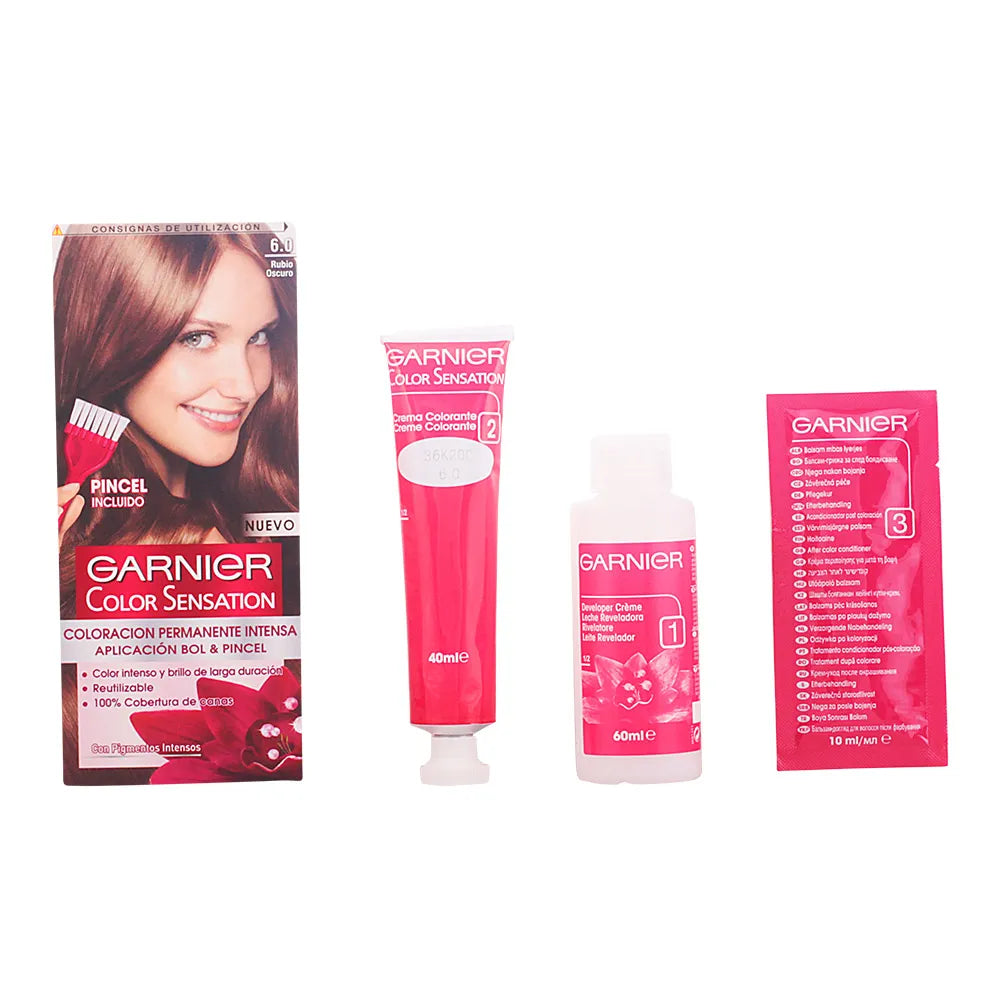 Garnier Color Sensation 6 Dark Blonde - By Mio Perfumería