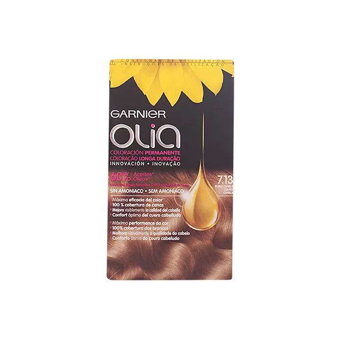 Garnier Olia Permanent Coloring 7,13 Blonde Cinnamon - By Mio Perfumería