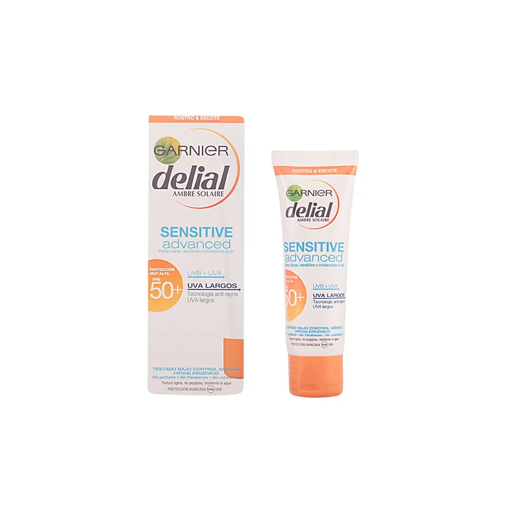 Delial Sensitive Advanced Cream Spf50 50ml - By Mio Perfumería