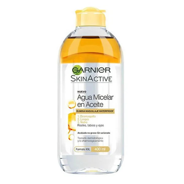 Garnier Skin Active Micellar Water Oil 400ml - By Mio Perfumería