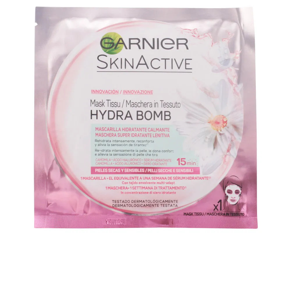 Garnier Skinactive Hydrabomb Soothing Moisturizing Facial Mask - By Mio Perfumería