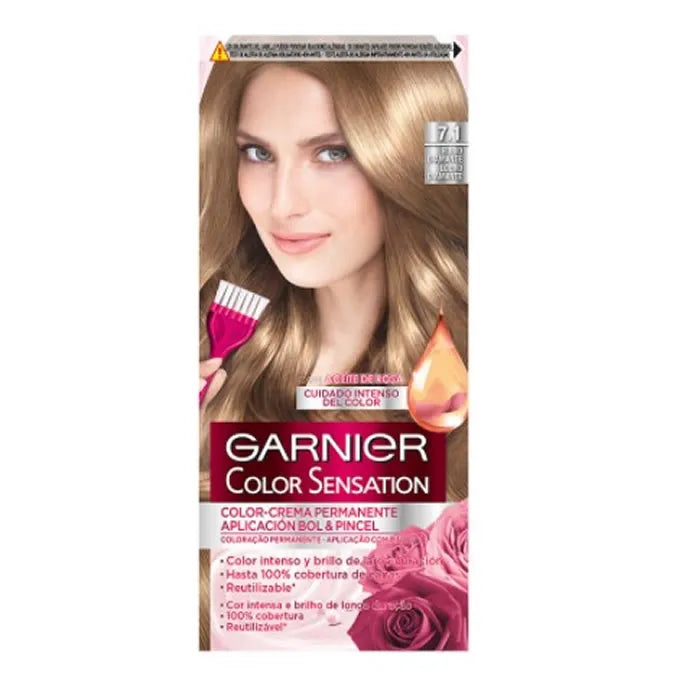 Garnier Color Sensation 7.1 Diamond Blonde - By Mio Perfumería