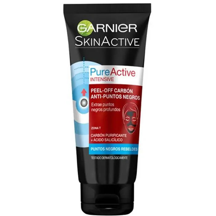 Garnier Pure Active Intensive Peel Off Carbon Anti Blackheads Mask 50ml - By Mio Perfumería