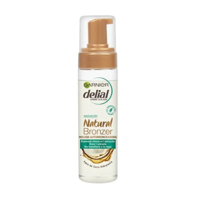 Delial Natural Bronzer Self Tanning Mousse 200ml - By Mio Perfumería